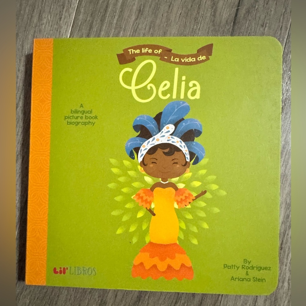 Celia Cruz Bilingual Board Book